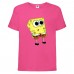 Футболка детская Спанч Боб 25 (Sponge Bob) розовая 104 см