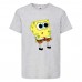 Футболка детская Спанч Боб 25 (Sponge Bob) серая 104 см Футболка детская Спанч Боб 25 (Sponge Bob) серая 104 см