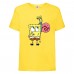 Футболка детская Спанч Боб 26 (Sponge Bob) желтая 104 см