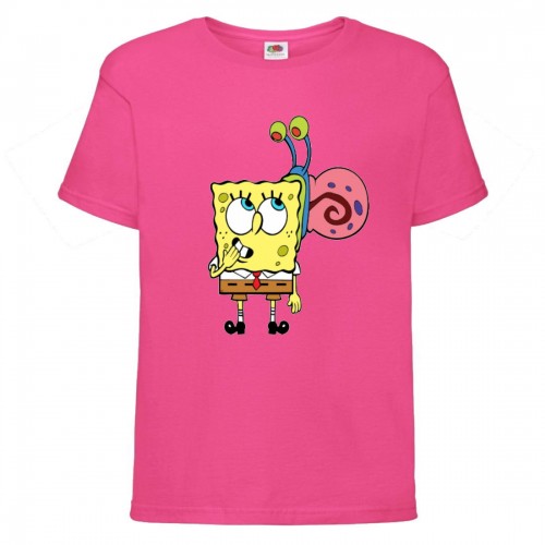 Футболка детская Спанч Боб 26 (Sponge Bob) розовая 104 см Футболка детская Спанч Боб 26 (Sponge Bob) розовая 104 см