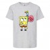 Футболка детская Спанч Боб 26 (Sponge Bob) серая 104 см Футболка детская Спанч Боб 26 (Sponge Bob) серая 104 см