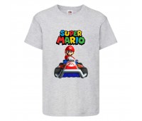 Футболка Супер Марио 4 (Super Mario) серая (SMar gr-05) 116 см Футболка Супер Марио 4 (Super Mario) серая (SMar gr-05) 116 см