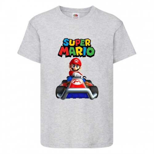 Футболка Супер Марио 4 (Super Mario) серая (SMar gr-05) 116 см Футболка Супер Марио 4 (Super Mario) серая (SMar gr-05) 116 см