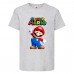 Футболка Супер Марио 5 (Super Mario) серая (SMar gr-06) 116 см Футболка Супер Марио 5 (Super Mario) серая (SMar gr-06) 116 см