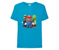 Футболка Супер Марио 7 (Super Mario) синяя (SMar blu-1) 116 см Футболка Супер Марио 7 (Super Mario) синяя (SMar blu-1) 116 см