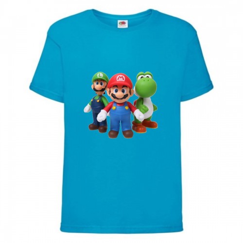 Футболка Супер Марио 7 (Super Mario) синяя (SMar blu-1) 116 см Футболка Супер Марио 7 (Super Mario) синяя (SMar blu-1) 116 см
