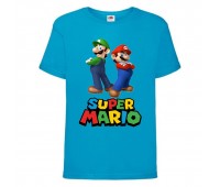 Футболка Супер Марио 9 (Super Mario) синяя (SMar blu-3) 116 см Футболка Супер Марио 9 (Super Mario) синяя (SMar blu-3) 116 см