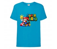 Футболка Супер Марио 15 (Super Mario) синяя (SMar blu-9) 116 см Футболка Супер Марио 15 (Super Mario) синяя (SMar blu-9) 116 см