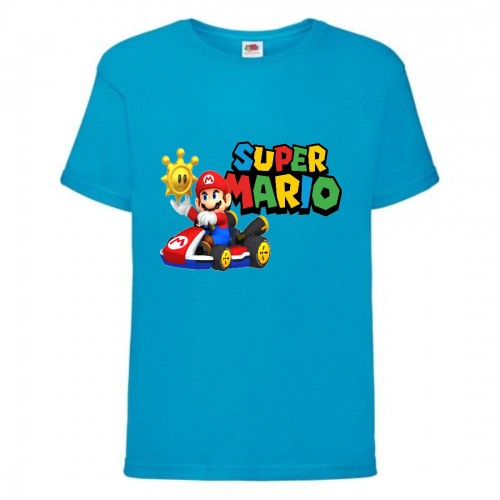 Футболка Супер Марио 15 (Super Mario) синяя (SMar blu-9) 116 см Футболка Супер Марио 15 (Super Mario) синяя (SMar blu-9) 116 см