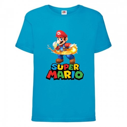 Футболка Супер Марио 6 (Super Mario) синяя (SMar blu-07) 116 см Футболка Супер Марио 6 (Super Mario) синяя (SMar blu-07) 116 см