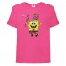 Футболка Спанч Боб 28 (Sponge Bob) розовая 116 см