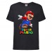 Футболка Супер Марио 13 (Super Mario) черная (SMar blc-7) 164 см