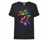 Футболка Супер Марио (Super Mario) черная (SMar blc-01) 164 см Футболка Супер Марио (Super Mario) черная (SMar blc-01) 164 см