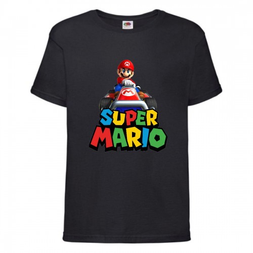 Футболка Супер Марио 2 (Super Mario) черная (SMar blc-03) 116 см Футболка Супер Марио 2 (Super Mario) черная (SMar blc-03) 116 см