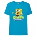 Футболка Спанч Боб 29 (Sponge Bob) голубая Футболка Спанч Боб 29 (Sponge Bob) голубая