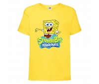 Футболка Спанч Боб 29 (Sponge Bob) желтая Футболка Спанч Боб 29 (Sponge Bob) желтая