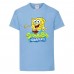 Футболка Спанч Боб 29 (Sponge Bob) светло-голубая Футболка Спанч Боб 29 (Sponge Bob) светло-голубая