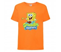 Футболка Спанч Боб 29 (Sponge Bob) оранжевая 116 см