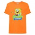 Футболка Спанч Боб 29 (Sponge Bob) оранжевая 116 см
