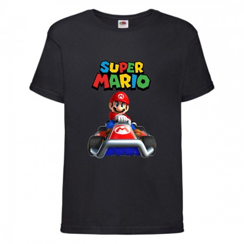 Футболка Супер Марио 4 (Super Mario) черная (SMar blc-05) 116 см Футболка Супер Марио 4 (Super Mario) черная (SMar blc-05) 116 см