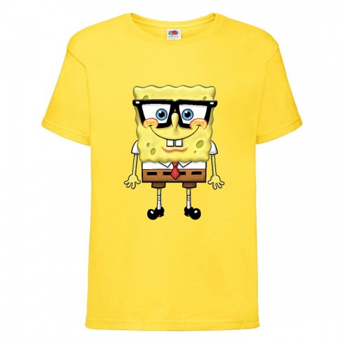 Футболка Спанч Боб 30 (Sponge Bob) желтая 164 см Футболка Спанч Боб 30 (Sponge Bob) желтая 164 см