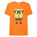 Футболка Спанч Боб 30 (Sponge Bob) оранжевая 116 см