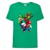 Футболка Супер Марио 11 (Super Mario) зеленая (SMar grn-5) 164 см Футболка Супер Марио 11 (Super Mario) зеленая (SMar grn-5) 164 см