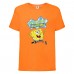 Футболка Спанч Боб 31 (Sponge Bob) оранжевая 116 см
