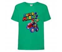 Футболка Супер Марио (Super Mario) зеленая (SMar grn-01) 116 см Футболка Супер Марио (Super Mario) зеленая (SMar grn-01) 116 см