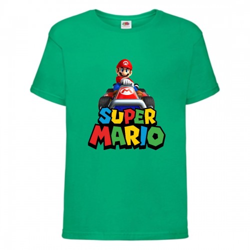 Футболка Супер Марио 2 (Super Mario) зеленая (SMar grn-03) 116 см Футболка Супер Марио 2 (Super Mario) зеленая (SMar grn-03) 116 см