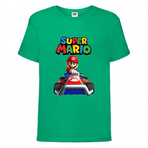 Футболка Супер Марио 4 (Super Mario) зеленая (SMar grn-05) 116 см Футболка Супер Марио 4 (Super Mario) зеленая (SMar grn-05) 116 см