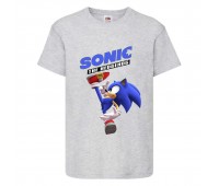 Футболка детская Соник удар ногой (SONIC) серая (snc gr-1) 164 см Футболка детская Соник удар ногой (SONIC) серая (snc gr-1) 164 см