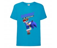 Футболка детская Соник удар ногой (SONIC) синяя (snc blu-1) 164 см Футболка детская Соник удар ногой (SONIC) синяя (snc blu-1) 164 см