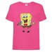Футболка Спанч Боб 32 (Sponge Bob) розовая 152 см