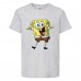 Футболка Спанч Боб 33 (Sponge Bob) серая Футболка Спанч Боб 33 (Sponge Bob) серая