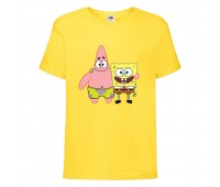 Футболка Спанч Боб 34 (Sponge Bob) желтая Футболка Спанч Боб 34 (Sponge Bob) желтая