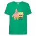 Футболка Спанч Боб 34 (Sponge Bob) зеленая Футболка Спанч Боб 34 (Sponge Bob) зеленая