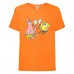Футболка Спанч Боб 36 (Sponge Bob) оранжевая 140 см