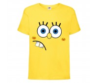 Футболка Спанч Боб 39 (Sponge Bob) желтая Футболка Спанч Боб 39 (Sponge Bob) желтая