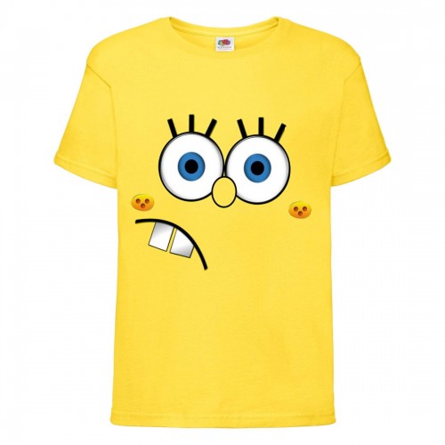 Футболка Спанч Боб 39 (Sponge Bob) желтая Футболка Спанч Боб 39 (Sponge Bob) желтая