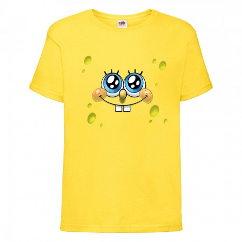 Футболка Спанч Боб 39-1 (Sponge Bob) желтая Футболка Спанч Боб 39-1 (Sponge Bob) желтая