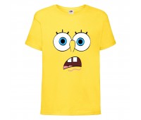 Футболка Спанч Боб 39-2 (Sponge Bob) желтая Футболка Спанч Боб 39-2 (Sponge Bob) желтая