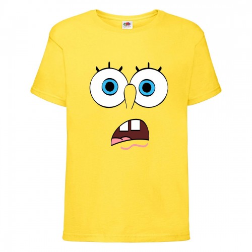 Футболка Спанч Боб 39-2 (Sponge Bob) желтая Футболка Спанч Боб 39-2 (Sponge Bob) желтая