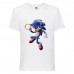 Футболка детская Соник с кольцом (SONIC) белая (snc  wh-4) 116 см