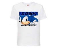 Футболка детская Соник лицо (SONIC) белая (snc  wh-5) 164 см