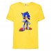 Футболка детская Соник и пламя (SONIC) Желтая (snc  yl-3) 116 см