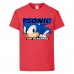 Футболка детская Соник лицо (SONIC) красная (snc  rd-4) 116 см