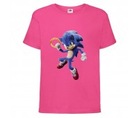 Футболка детская Соник с кольцом (SONIC) розовая (snc  pnc-5) 116 см