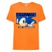 Футболка детская Соник лицо (SONIC) оранжевая (snc  or-4) 116 см