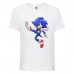 Футболка детская Соник заносит ногу (SONIC) белая (snc  wh-03) 164 см
